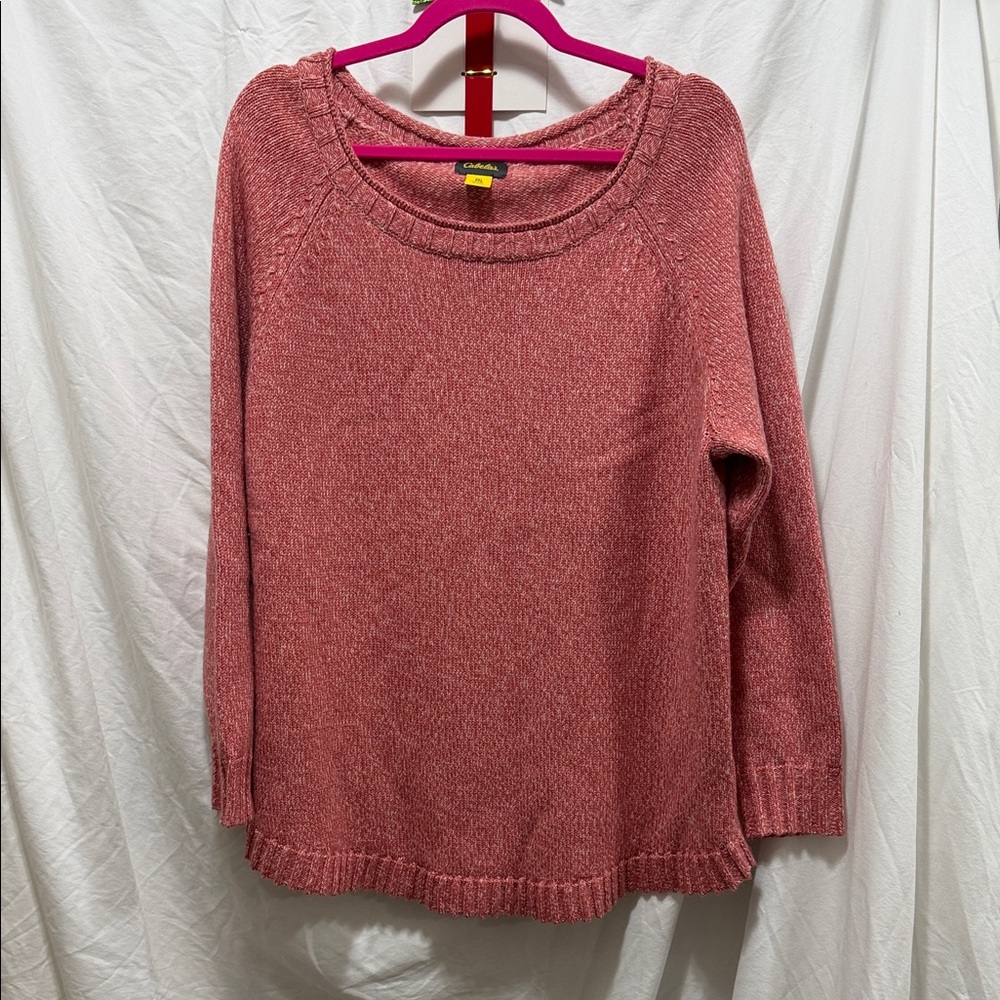 Cabela's Rose Crew Neck Sweater